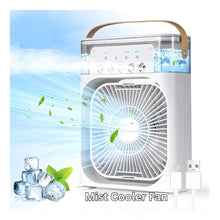 Air Fan with LED Nightlight