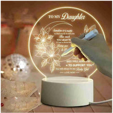 Glass 3D Illusion LED Creative Visualization Lamp