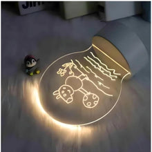Glass 3D Illusion LED Creative Visualization Lamp