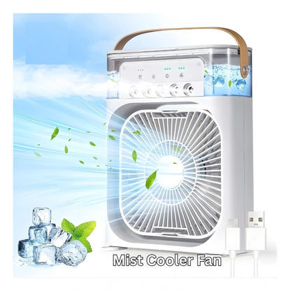 Air Fan with LED Nightlight
