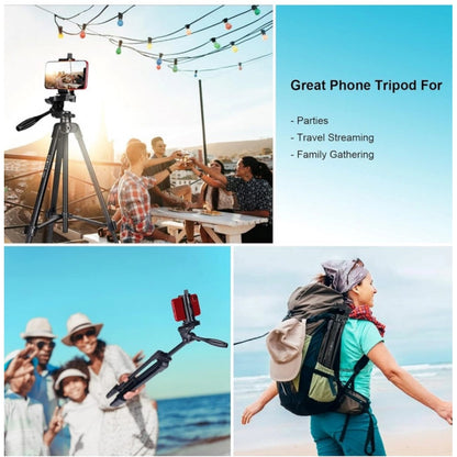 Universal Tripod with 360° Pan-Tilt Head