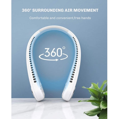 USB Rechargeable Wearable Neck Fan (Single Piece)