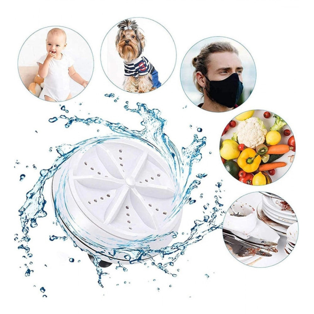 Mini Portable Turbine Washer (Multicolor) (Pack of 2)